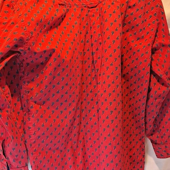 Vintage Sudden Impact Red Cotton Shirt - L - Picture 4 of 4